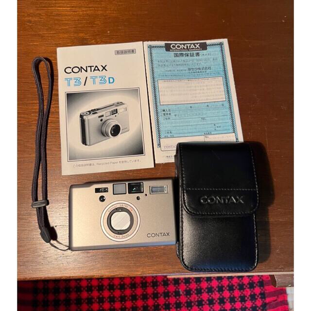 京セラ(キョウセラ)のCONTAX T3   スマホ/家電/カメラのカメラ(フィルムカメラ)の商品写真