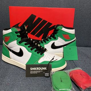 ナイキ(NIKE)のJORDAN 1 HIGH OG LUCKY GREEN ラッキーグリーン(スニーカー)