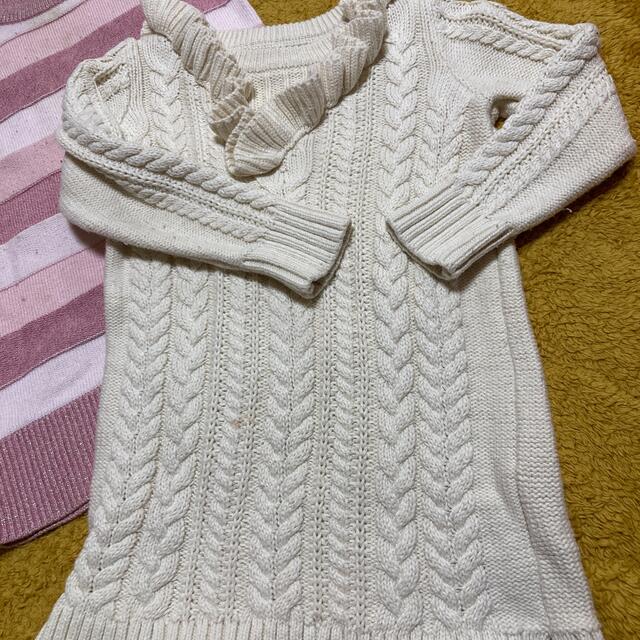 babyGAP(ベビーギャップ)のベビーギャップ　セーター　2着 キッズ/ベビー/マタニティのキッズ服女の子用(90cm~)(ニット)の商品写真