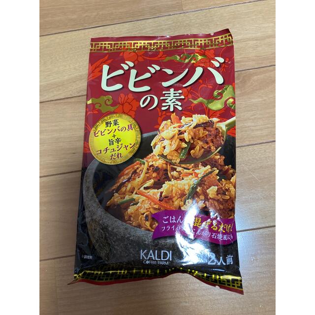 KALDI(カルディ)のKALDI カルディ　ビビンバの素　1袋　新品未開封‼️ 食品/飲料/酒の加工食品(その他)の商品写真