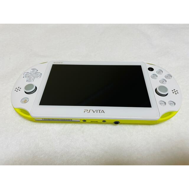 PlayStation Vita - PSVita PCH-2000 ZA13 本体 ライムグリーン ...