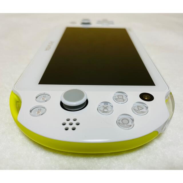 PlayStation Vita - PSVita PCH-2000 ZA13 本体 ライムグリーン 動作