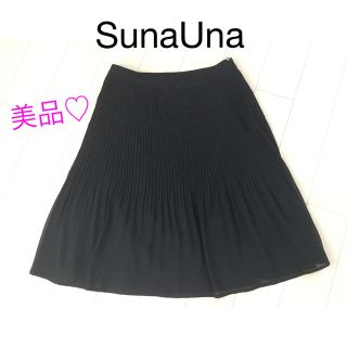 スーナウーナ(SunaUna)のお値下げ❣️美品スーナウーナ♡シフォンスカート*(ひざ丈スカート)