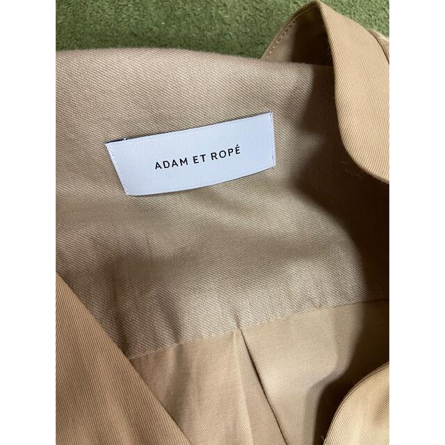 Adam et Rope'(アダムエロぺ)のアダムエロペ　薄手コート レディースのジャケット/アウター(ロングコート)の商品写真