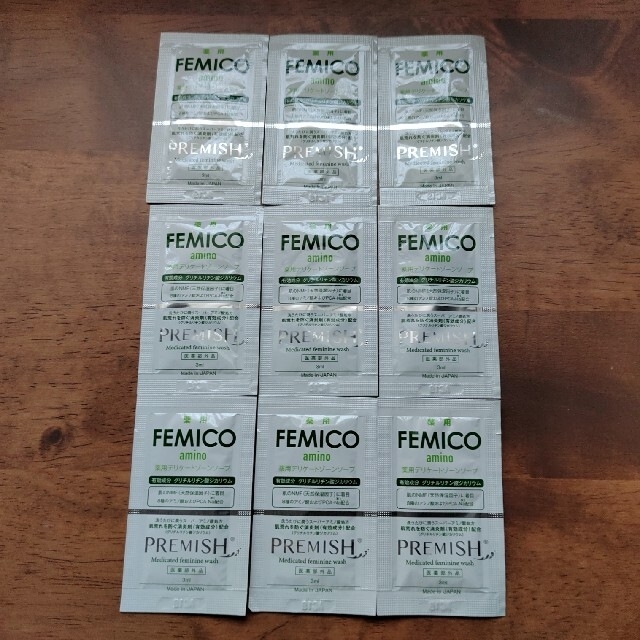 薬用　FEMICO amino　9包 コスメ/美容のボディケア(その他)の商品写真