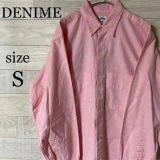 ドゥニーム(DENIME)のDENIME ピンク　シャツ　S(シャツ)