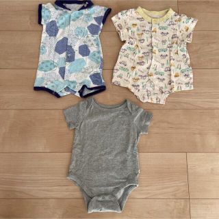 ベビーギャップ(babyGAP)のアプレレクール、babyGAP ロンパース60サイズ(ロンパース)