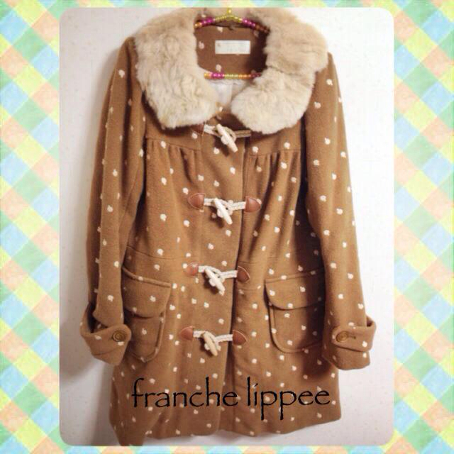 franche lippee(フランシュリッペ)のリッペ＊りんご3WAYダッフルコート レディースのジャケット/アウター(ダッフルコート)の商品写真