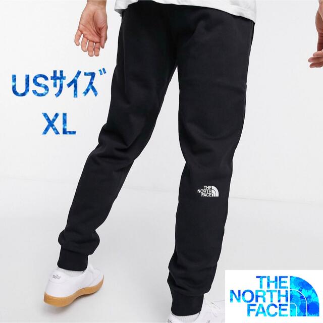 【海外限定】TNF メンズ ブラック ジョガーパンツ　US/XL　日本サイズ3L