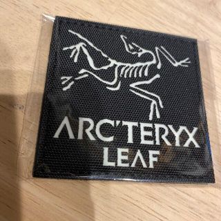 アークテリクス LEAF ブラック ワッペン 非売品 - マウンテンパーカー
