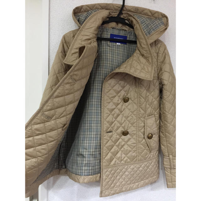 BURBERRY(バーバリー)の美品 バーバリー ブルーレーベル キルティング ジャケット コート レディースのジャケット/アウター(ブルゾン)の商品写真