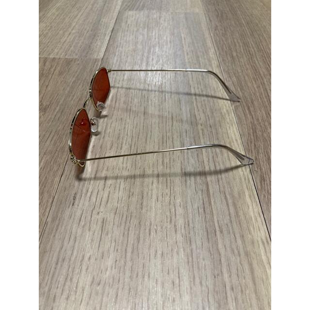 専用 vintage square orange sunglasses 2