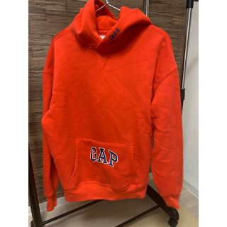 良カラー】GAP ギャップ パーカー オレンジ M フリマアプリ ラクマ ...