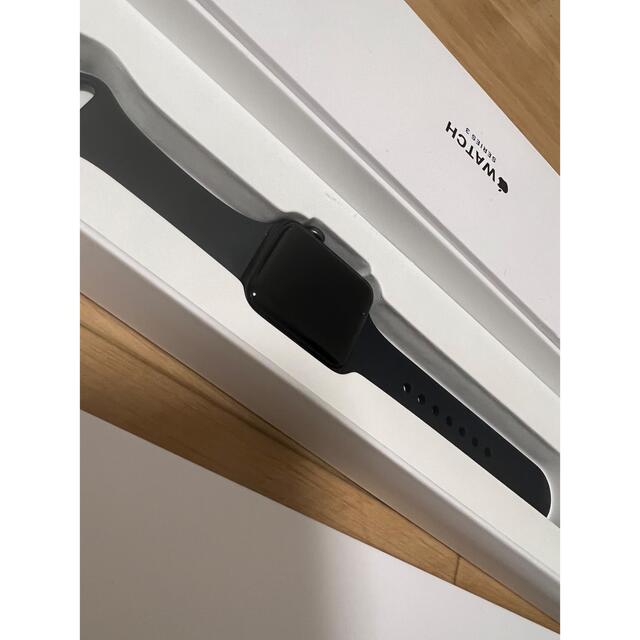 Apple Watch(アップルウォッチ)のApplewatch series 3 38mm メンズの時計(腕時計(デジタル))の商品写真