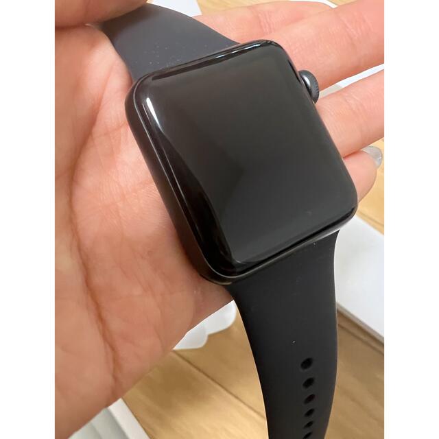 Apple Watch(アップルウォッチ)のApplewatch series 3 38mm メンズの時計(腕時計(デジタル))の商品写真