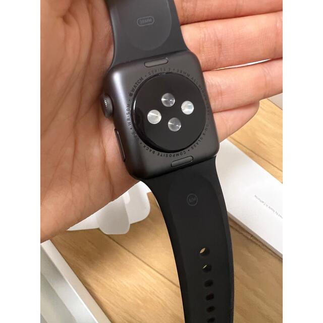 Apple Watch(アップルウォッチ)のApplewatch series 3 38mm メンズの時計(腕時計(デジタル))の商品写真