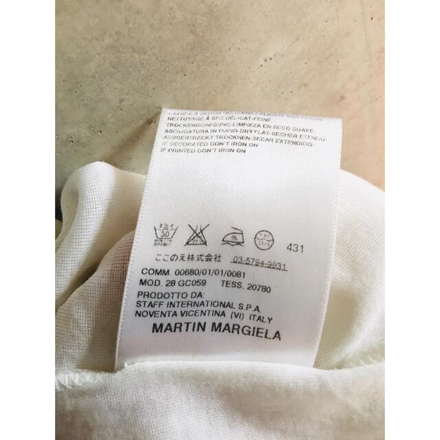 Maison Martin Margiela(マルタンマルジェラ)の【希少★メンズL★ここのえ期】マルタンマルジェラ 14 無地 ステッチ Tシャツ メンズのトップス(Tシャツ/カットソー(半袖/袖なし))の商品写真