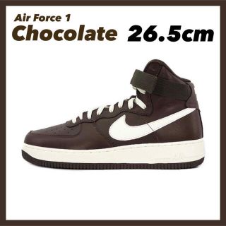 ナイキ(NIKE)のAIR FORCE 1 HIGH RETRO QS "CHOCOLATE"(スニーカー)