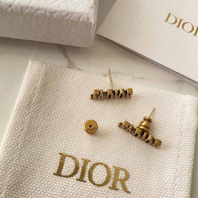 美品 dior ピアス