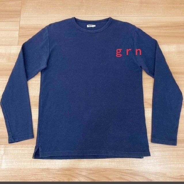 grn(ジーアールエヌ)のgrn ネイビーT メンズのトップス(Tシャツ/カットソー(七分/長袖))の商品写真