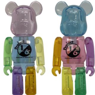 ベアブリック(BE@RBRICK)のbe@rbrick PROJECT1/6ベアブリック　ノベルティー非売品100%(フィギュア)