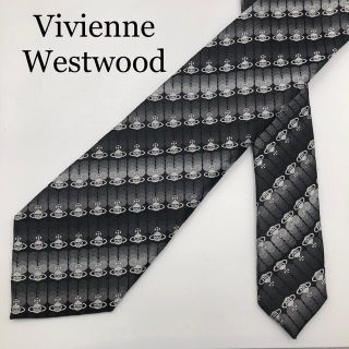 ヴィヴィアンウエストウッド(Vivienne Westwood)のVivienne Westwood  ヴィヴィアン ネクタイ 黒 ブラック 総柄(ネクタイ)