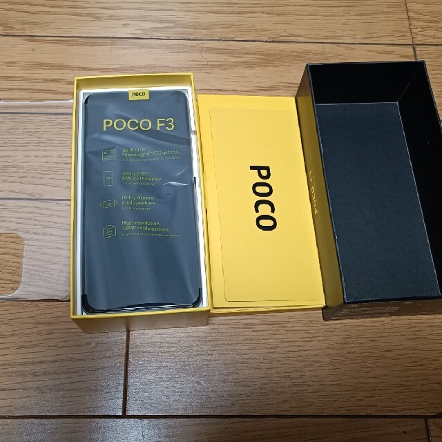 POCO F3　5G 8/256GB グローバル版