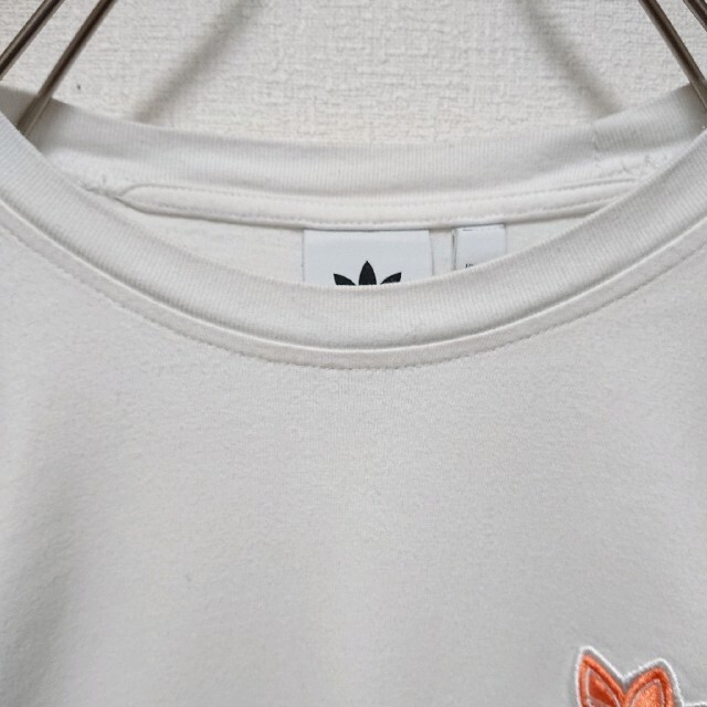 adidas(アディダス)のadidas アディダス ワンポイント トレフォイル ロゴ 長袖 Tシャツ メンズのトップス(Tシャツ/カットソー(七分/長袖))の商品写真