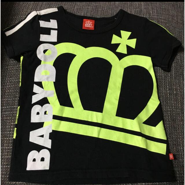 BABYDOLL(ベビードール)のベビードールTシャツ　120 キッズ/ベビー/マタニティのキッズ服男の子用(90cm~)(Tシャツ/カットソー)の商品写真