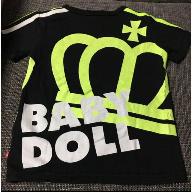 BABYDOLL(ベビードール)のベビードールTシャツ　120 キッズ/ベビー/マタニティのキッズ服男の子用(90cm~)(Tシャツ/カットソー)の商品写真