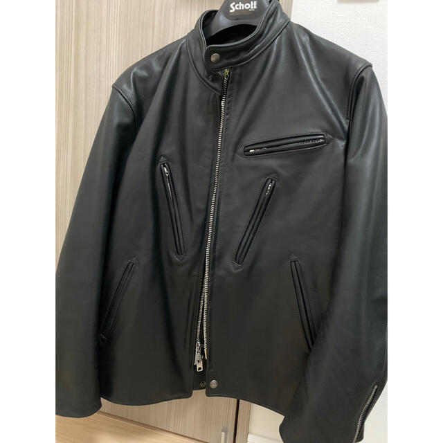 Engineered Garments(エンジニアードガーメンツ)のSchott×EG 503EG SINGLE RIDERS メンズのジャケット/アウター(ライダースジャケット)の商品写真