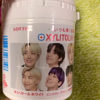 ボウダンショウネンダン(防弾少年団(BTS))の②  LOTTE キシリトール　BTS 白ボトル(口臭防止/エチケット用品)