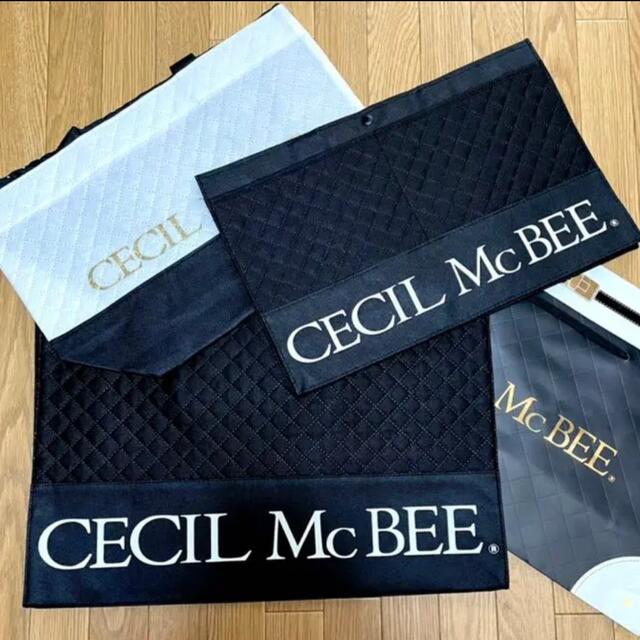 CECIL McBEE(セシルマクビー)のセシル マクビー〈CECIL McBEE〉ショッパー4枚 レディースのバッグ(ショップ袋)の商品写真