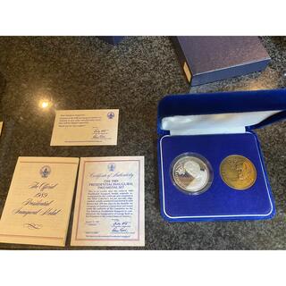 1989年 PRESIDENTIAL INAUGURAL 2枚メダルセット-