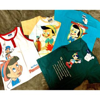 ディズニー(Disney)の【Disney】ピノキオTシャツセット(レディース)(Tシャツ(半袖/袖なし))