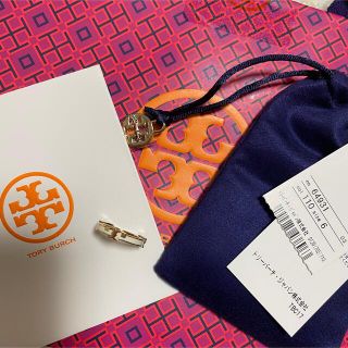 トリーバーチ(Tory Burch)のセリフT エナメル スタッカブル リング(リング(指輪))