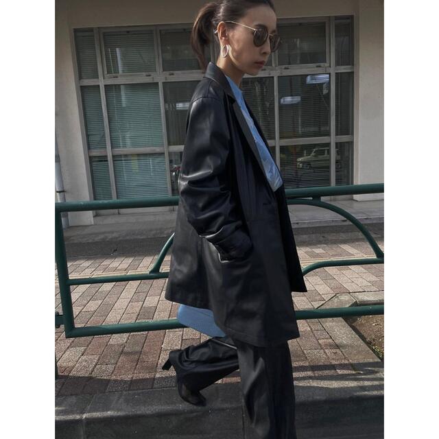 までの アメリビンテージ FAKE LEATHER COLOR JACKET PWS23