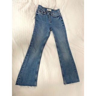 ザラ(ZARA)のZARA デニム　ブーツカットデニム　ブーツカット　ジーンズ　32号(デニム/ジーンズ)