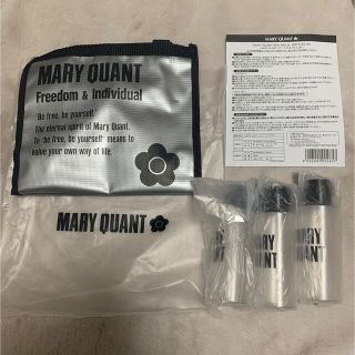 マリークワント(MARY QUANT)のマリクワノベルティ スパバック、詰め替え容器(ボトル・ケース・携帯小物)