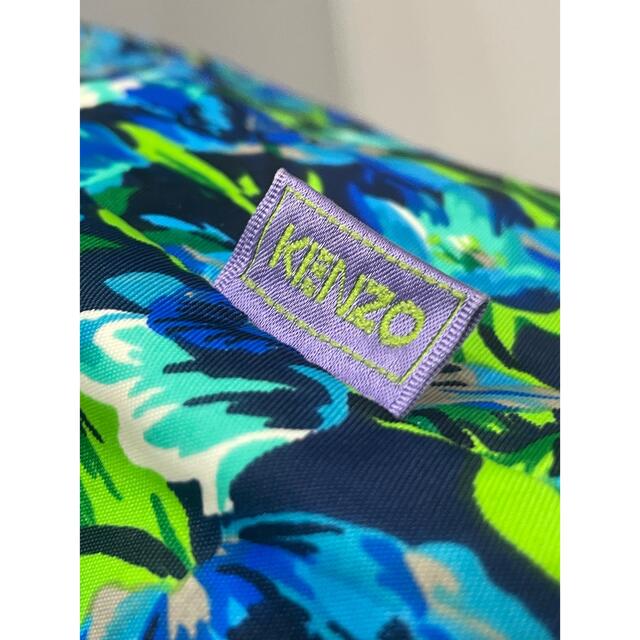 KENZO(ケンゾー)の美品！！【KENZO   花柄　巾着　ポーチ】 レディースのファッション小物(ポーチ)の商品写真