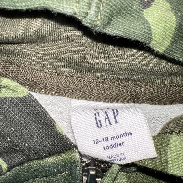 babyGAP(ベビーギャップ)のGAP パーカー キッズ/ベビー/マタニティのベビー服(~85cm)(ジャケット/コート)の商品写真