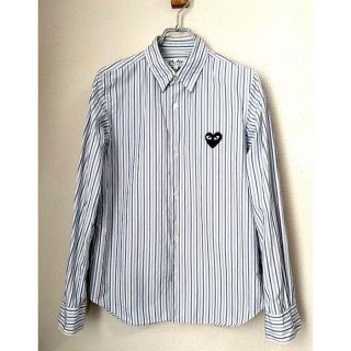 コムデギャルソン(COMME des GARCONS)のプレイコムデギャルソン◆ストライプ長袖シャツ◆上質な日常着(Tシャツ(長袖/七分))