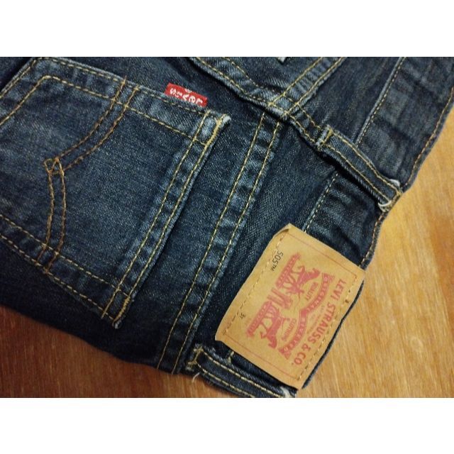 Levi's(リーバイス)のリーバイス　ズボン　パンツ　デニム キッズ/ベビー/マタニティのキッズ服男の子用(90cm~)(パンツ/スパッツ)の商品写真