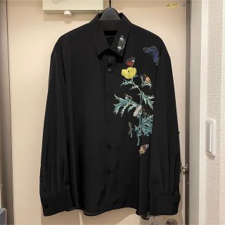 ラッドミュージシャン(LAD MUSICIAN)のLAD MUSICIAN 2021AW FLOWER INSECTビッグシャツ(シャツ)