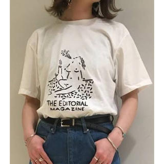 ボンジュールレコーズ(bonjour records)のeditorial magazine 🍒Ｔシャツ(Tシャツ(半袖/袖なし))