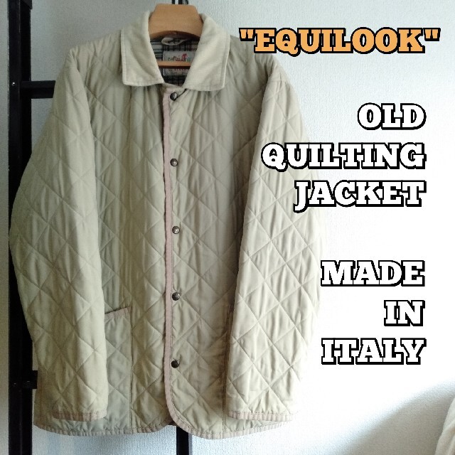 EQUILOOK QUILTING JACKET MADE IN ITALYVINTAGE - almashfa.net