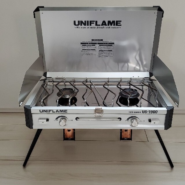 UNIFLAME(ユニフレーム)のユニフレーム ツインバーナー スポーツ/アウトドアのアウトドア(調理器具)の商品写真