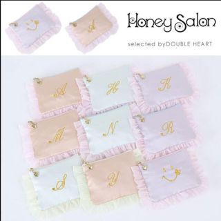 ハニーサロンバイフォピッシュ(honey salon by foppish)のハニーサロン ティッシュケース イニシャル(ポーチ)