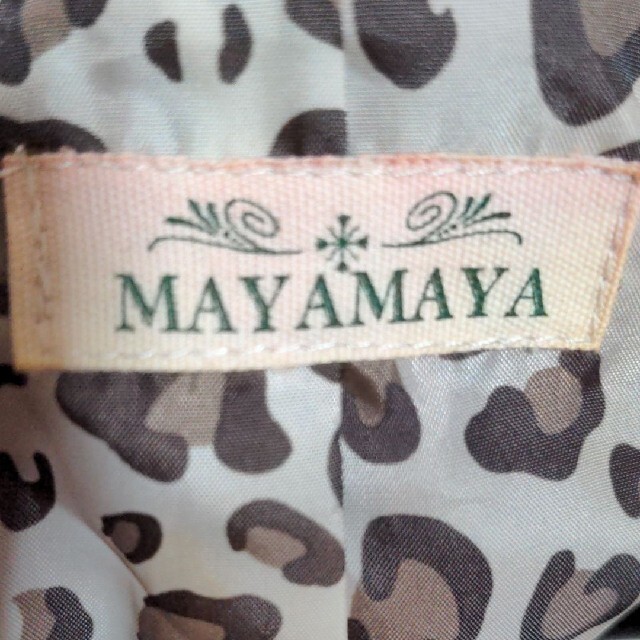 マヤマヤ　テーラードジャケット　ワイン　LL レディースのジャケット/アウター(テーラードジャケット)の商品写真