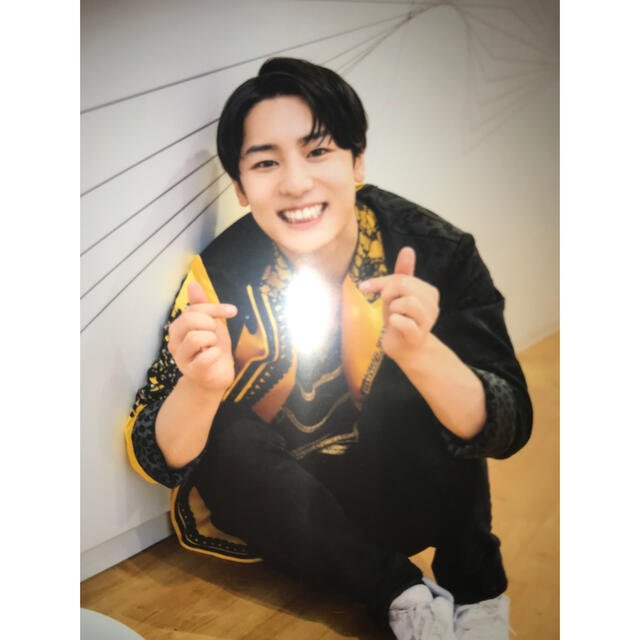 ジャニーズJr.(ジャニーズジュニア)の少年忍者 安嶋秀生くん ISLAND TV プロフィール写真撮影オフショット2 エンタメ/ホビーのタレントグッズ(アイドルグッズ)の商品写真
